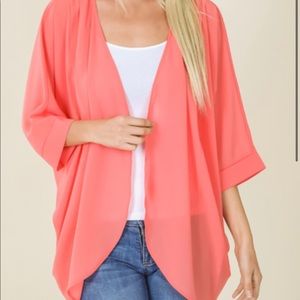 Sheer kimono/cardigan